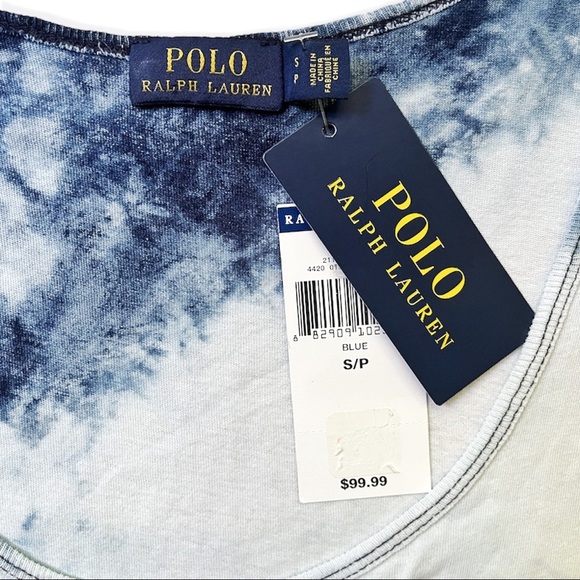 NWT Polo Ralph Lauren Tie Dye Maxi i Tank Dress, sz Small - Picture 4 of 7